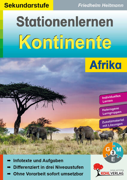 Produktbild: Stationenlernen Kontinente / Afrika | Friedhelm Heitmann