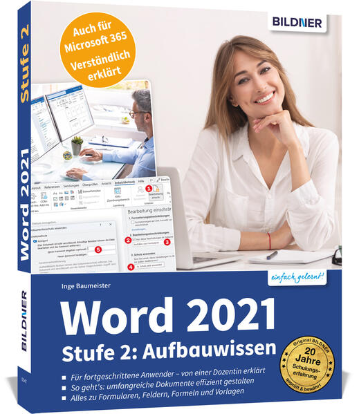 Produktbild: Word 2021 - Stufe 2: Aufbauwissen | Inge Baumeister