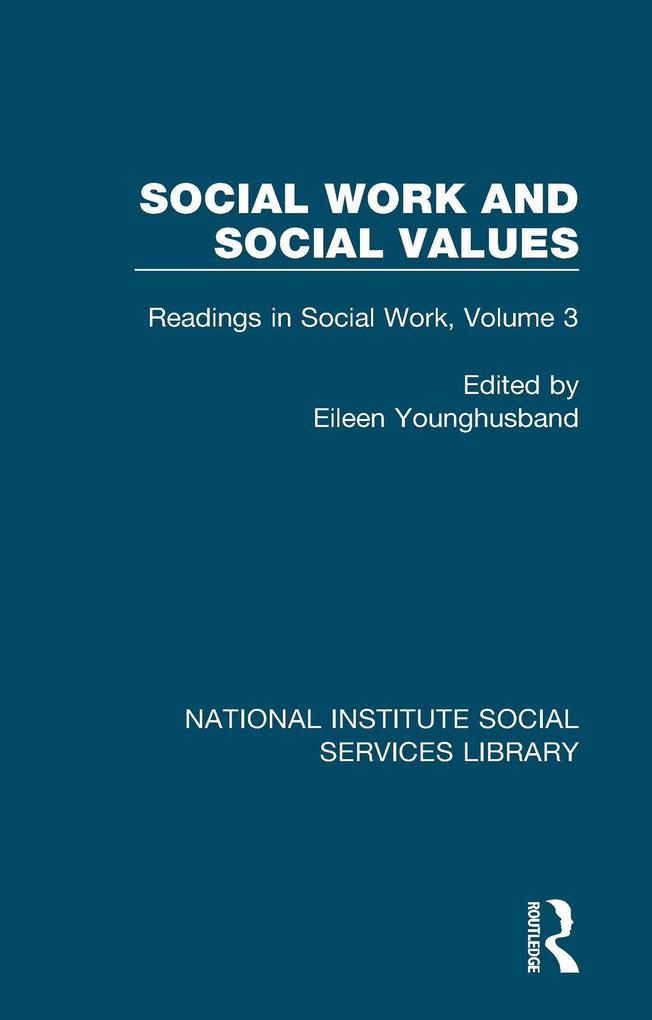 Social Work and Social Values als eBook epub