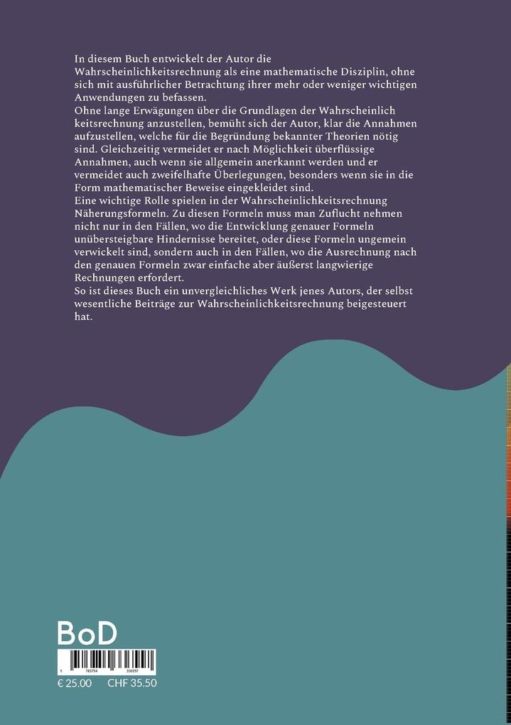 Weitere Ansicht: Wahrscheinlichkeitsrechnung | A. A. Markoff
