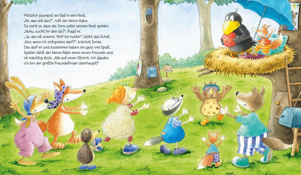 Weitere Ansicht: Der kleine Rabe Socke: Alles Frühling! | Nele Moost