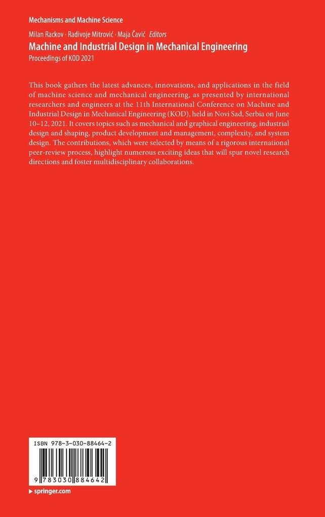 Weitere Ansicht: Machine and Industrial Design in Mechanical Engineering