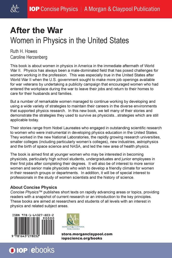 Weitere Ansicht: After the War | Ruth H Howes, Caroline L Herzenberg