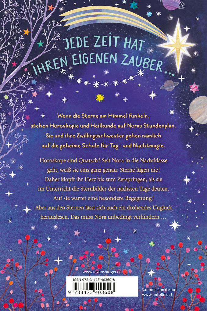 Weitere Ansicht: Die Schule für Tag- und Nachtmagie, Band 3: Das goldene Sternzeichen | Gina Mayer