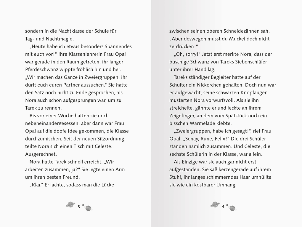 Weitere Ansicht: Die Schule für Tag- und Nachtmagie, Band 3: Das goldene Sternzeichen | Gina Mayer