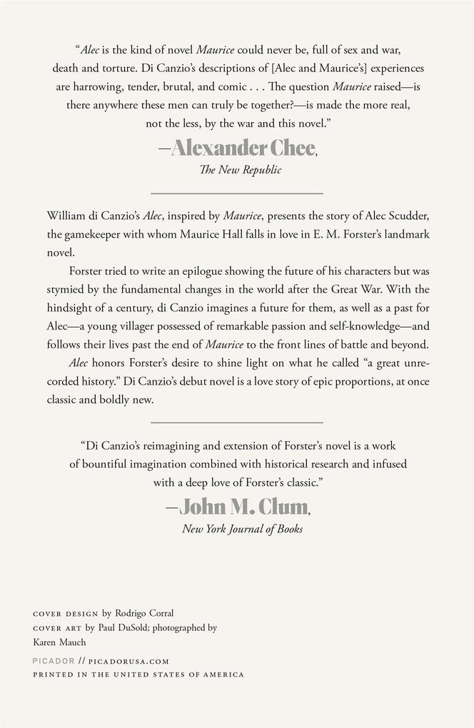 Weitere Ansicht: Alec | William Di Canzio