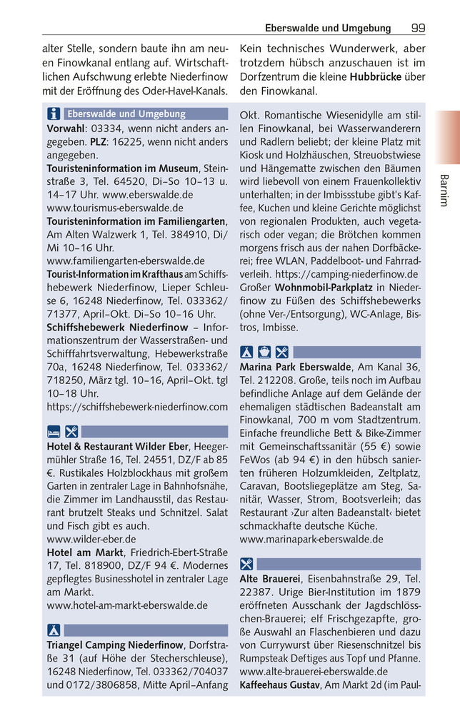 Weitere Ansicht: TRESCHER Reiseführer Barnim und Uckermark | Jaath Kristine