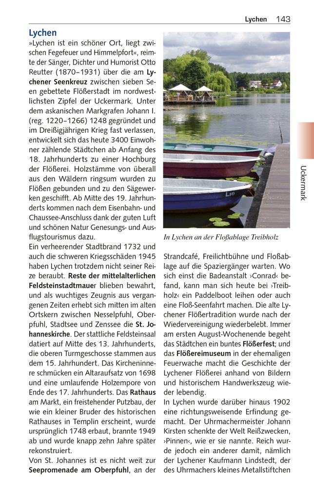 Weitere Ansicht: TRESCHER Reiseführer Barnim und Uckermark | Jaath Kristine