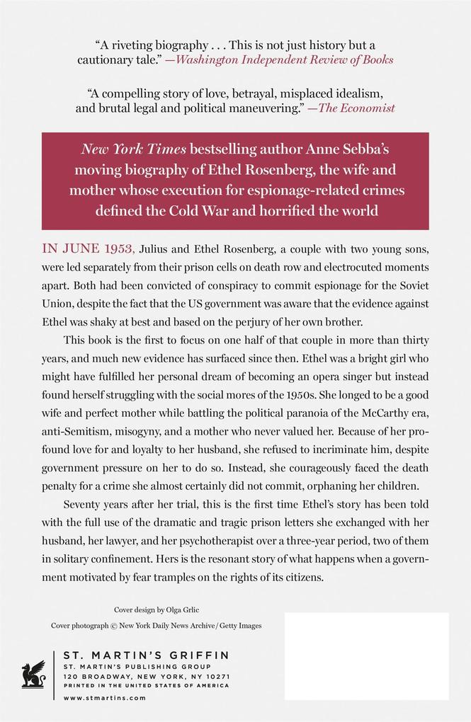 Weitere Ansicht: Ethel Rosenberg | Anne Sebba