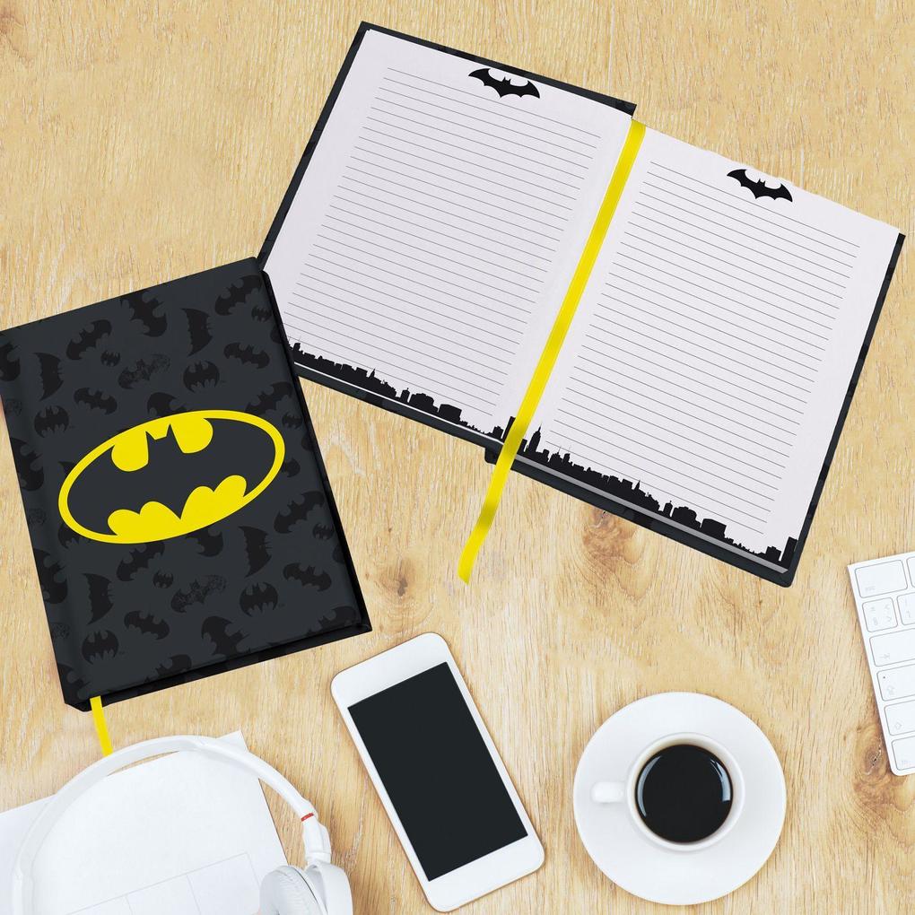 Weitere Ansicht: DC Batman Logo Notizbuch
