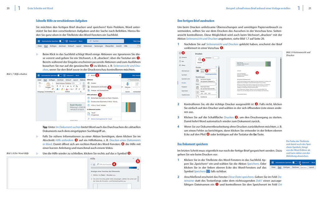 Weitere Ansicht: Word 2021 - Stufe 1: Grundlagen | Inge Baumeister