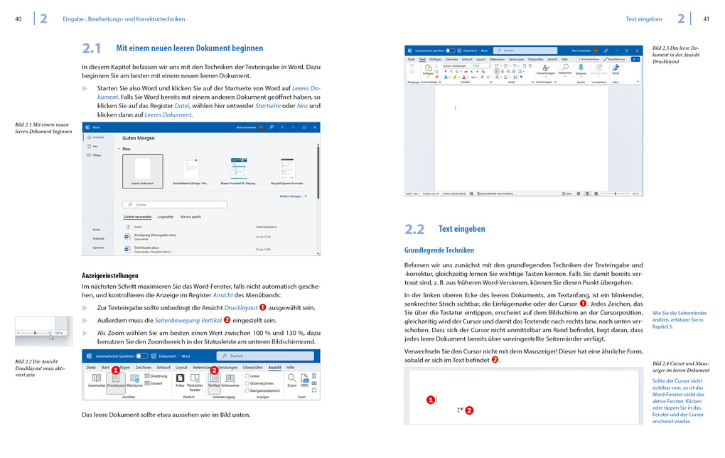 Weitere Ansicht: Word 2021 - Stufe 1: Grundlagen | Inge Baumeister