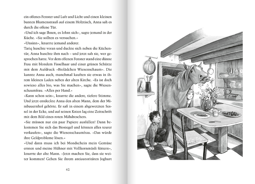 Weitere Ansicht: Manchmal muss man Pferde stehlen | Antonia Michaelis