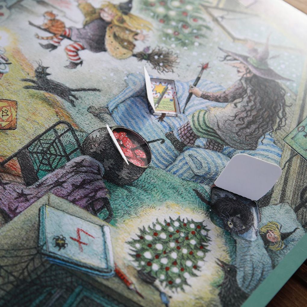 Weitere Ansicht: Die kleine Hexe. Adventskalender | Lieve Baeten