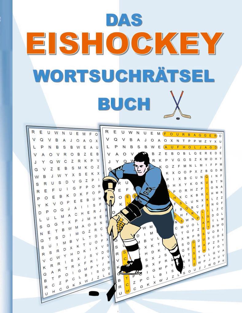 Produktbild: DAS EISHOCKEY WORTSUCHRÄTSEL BUCH | Brian Gagg