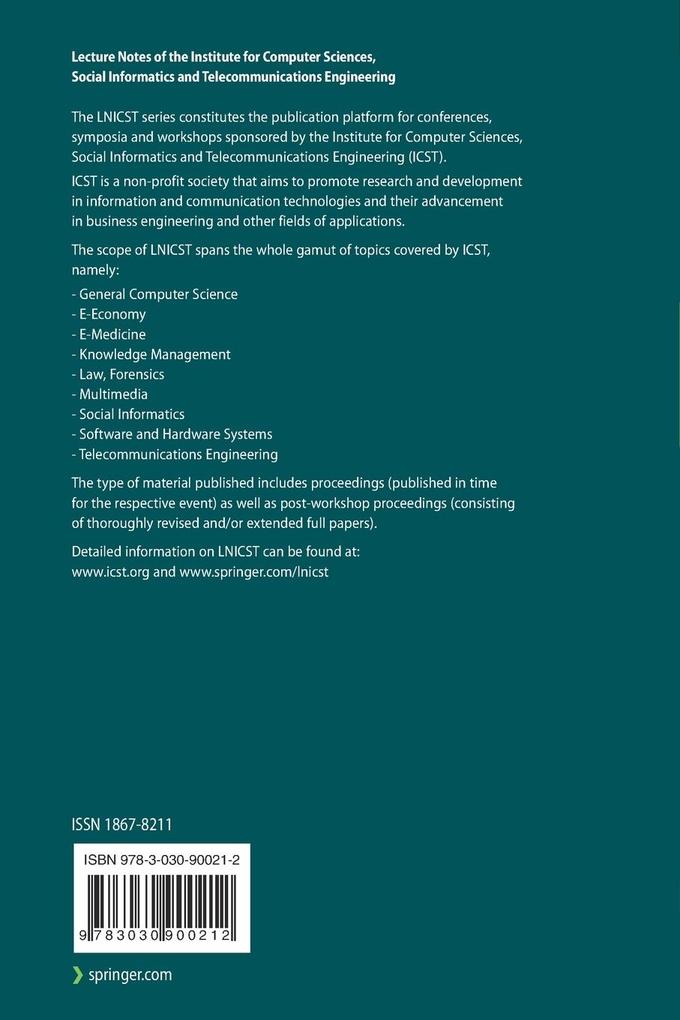 Weitere Ansicht: Security and Privacy in Communication Networks