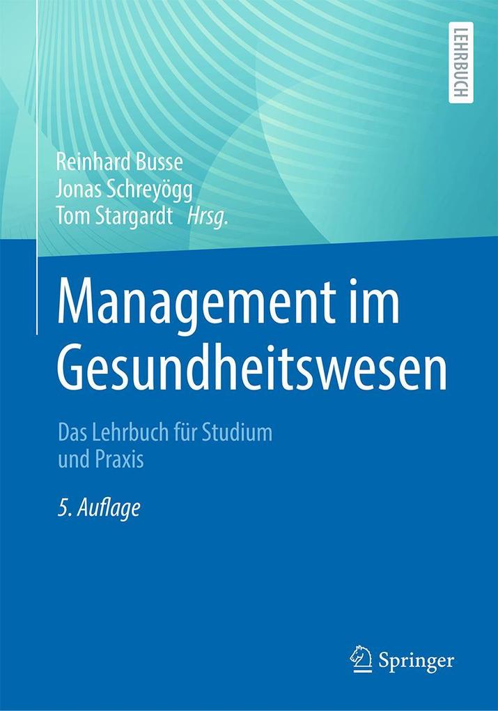 Produktbild: Management im Gesundheitswesen