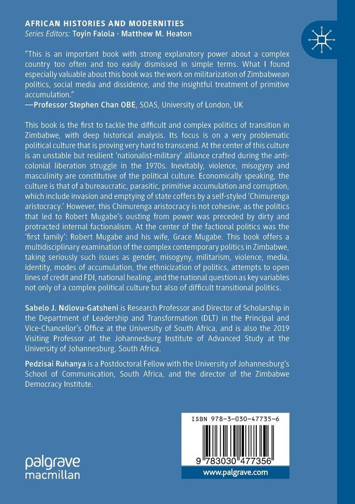 Weitere Ansicht: The History and Political Transition of Zimbabwe