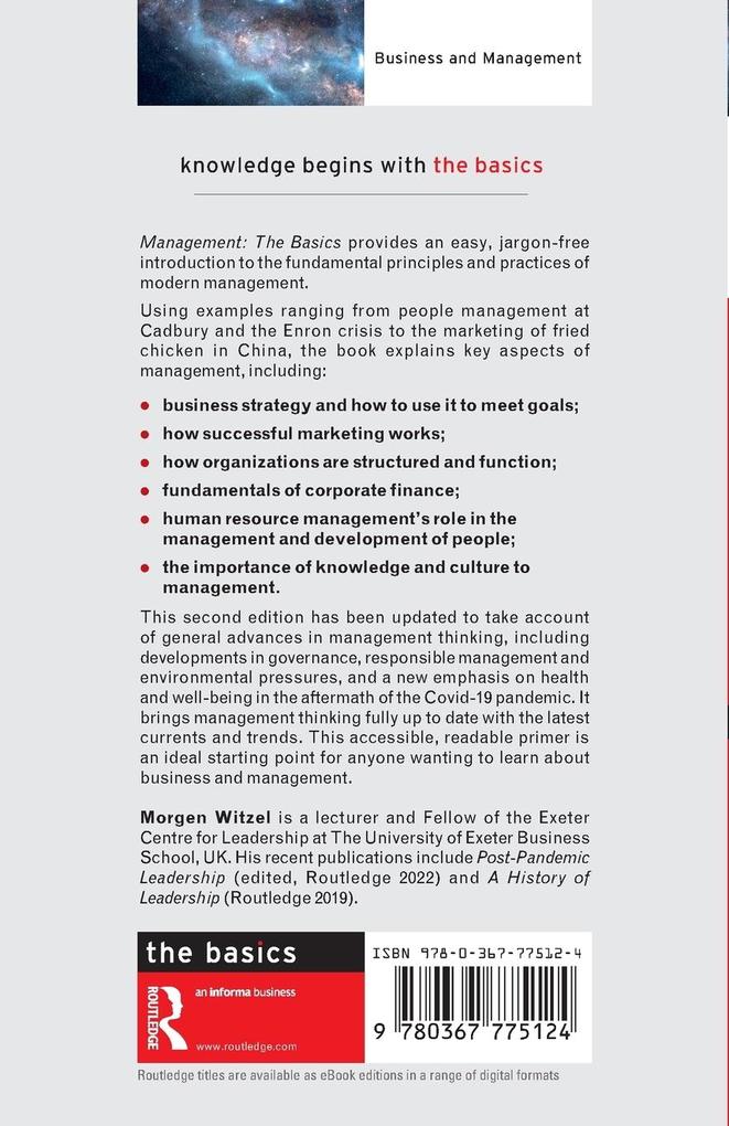 Weitere Ansicht: Management | Morgen Witzel