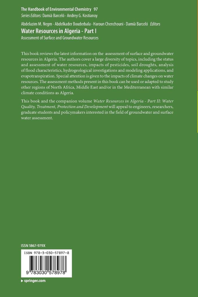 Weitere Ansicht: Water Resources in Algeria - Part I