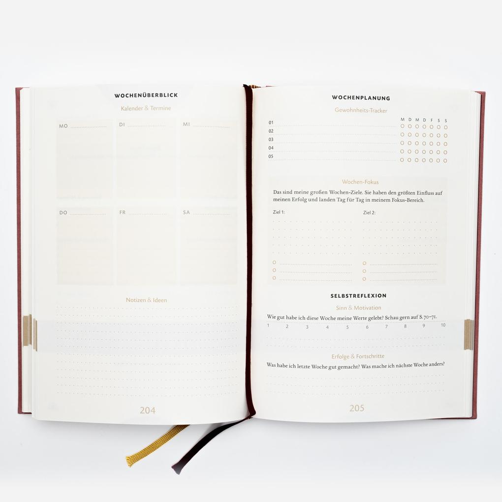 Weitere Ansicht: Das 6-Minuten-Erfolgsjournal (mittelblau) | Dominik Spenst