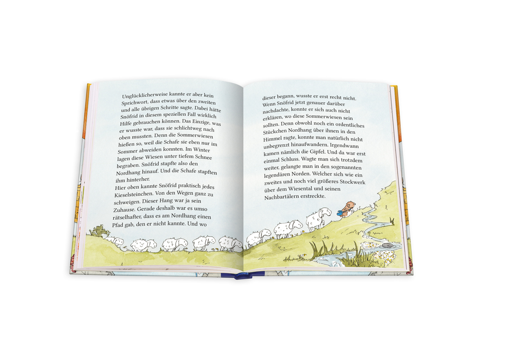 Weitere Ansicht: Snöfrid aus dem Wiesental (5). Der wahrlich wildbewegte Flug im Luftschiff | Andreas H. Schmachtl