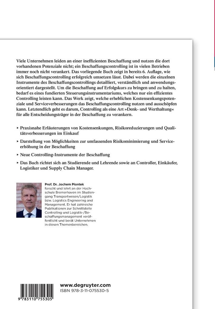 Weitere Ansicht: Beschaffungscontrolling | Jochem Piontek