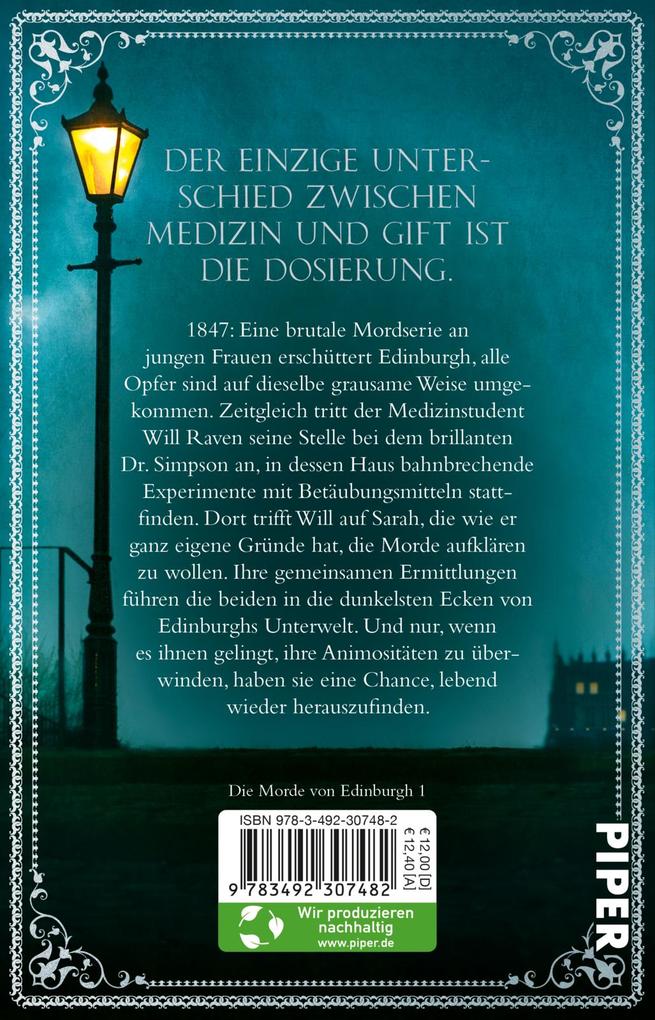 Weitere Ansicht: Die Tinktur des Todes | Ambrose Parry