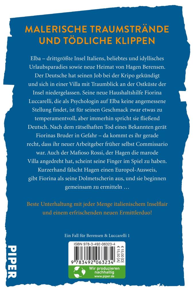 Weitere Ansicht: Der Commissario und die Dottoressa - Sturm über Elba | Matteo De Luca