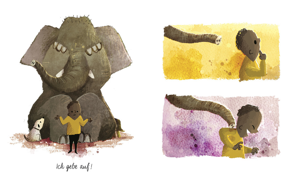 Weitere Ansicht: Elefant, wo bist du? | David Barrow