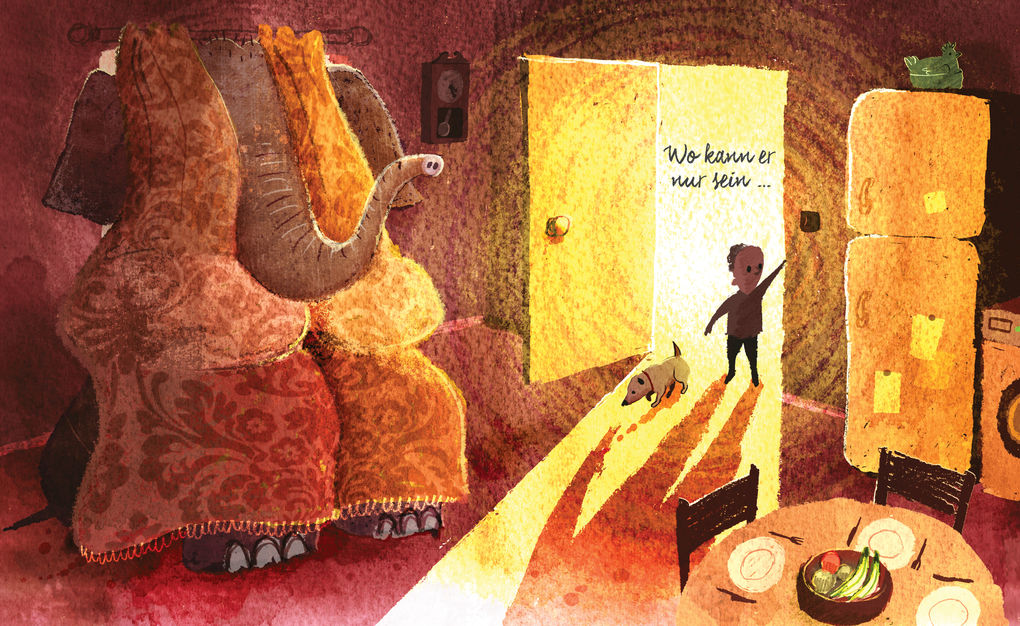 Weitere Ansicht: Elefant, wo bist du? | David Barrow