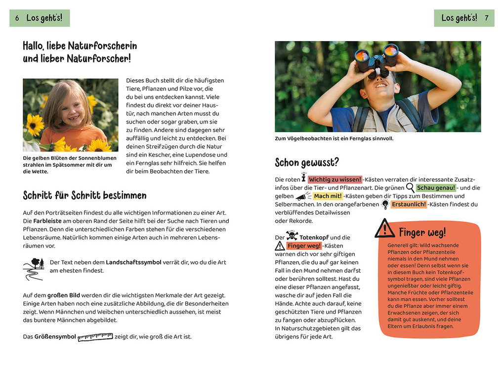 Weitere Ansicht: Tier- und Pflanzenführer. Kindernaturführer | Anita van Saan, Holger Haag, Bärbel Oftring