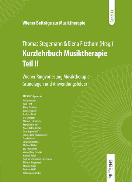 Produktbild: Kurzlehrbuch Musiktherapie Teil 2