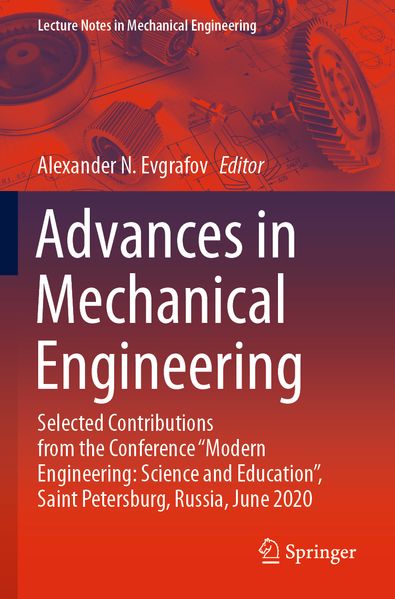 Produktbild: Advances in Mechanical Engineering