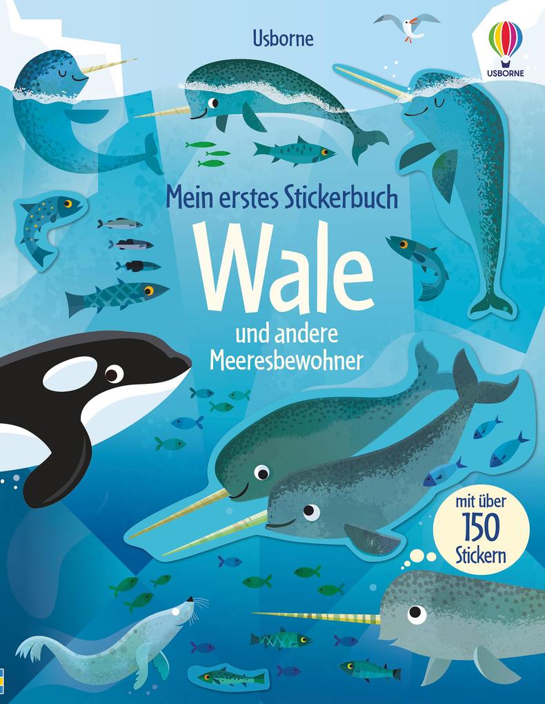 Produktbild: Mein erstes Stickerbuch: Wale und andere Meeresbewohner | Holly Bathie