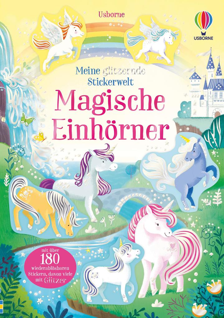 Produktbild: Meine glitzernde Stickerwelt: Magische Einhörner | Kristie Pickersgill