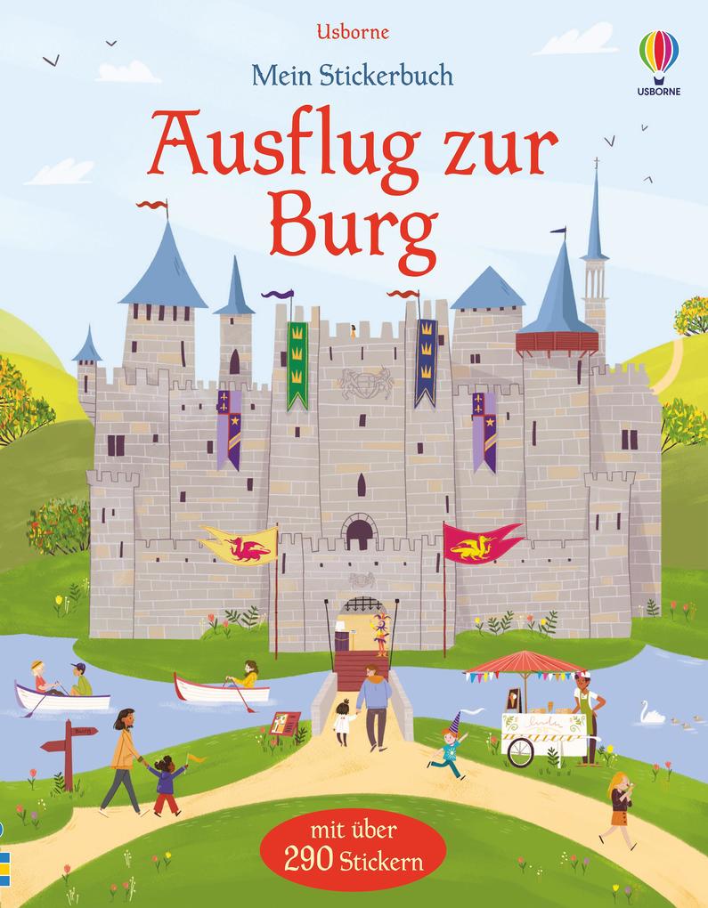 Produktbild: Mein Stickerbuch: Ausflug zur Burg | Abigail Wheatley