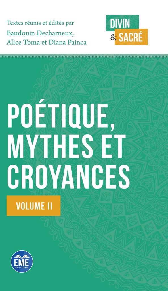 Produktbild: Poetique, mythes et croyances | Toma Alice Toma