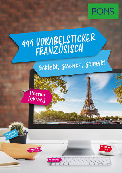 Produktbild: PONS 444 Vokabelsticker Französisch