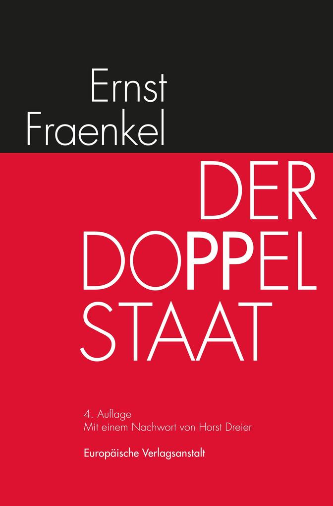 Produktbild: Der Doppelstaat | Ernst Fraenkel