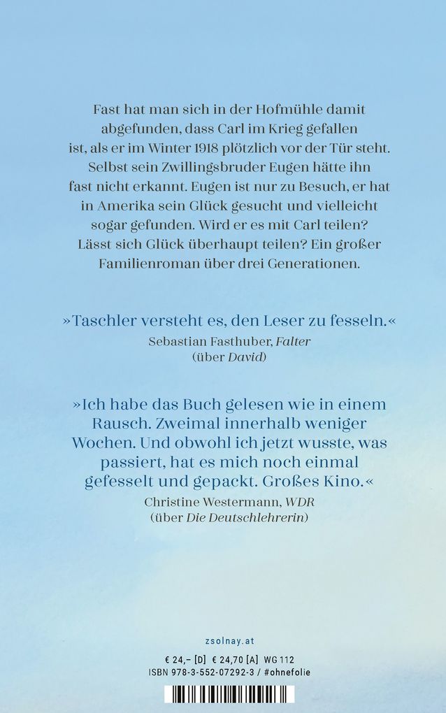 Weitere Ansicht: Über Carl reden wir morgen | Judith W. Taschler