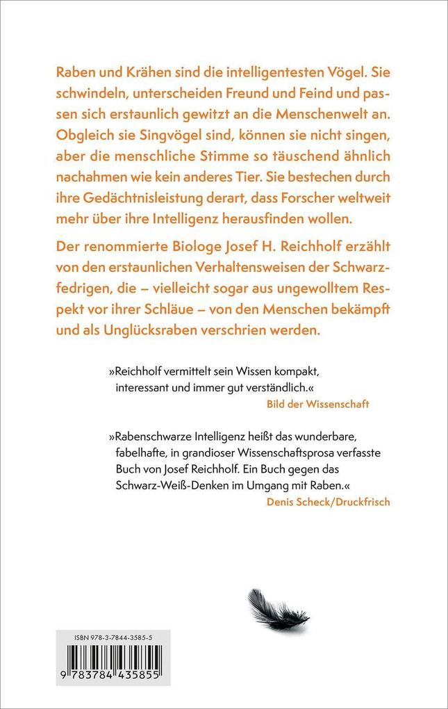 Weitere Ansicht: Rabenschwarze Intelligenz | Josef H. Reichholf