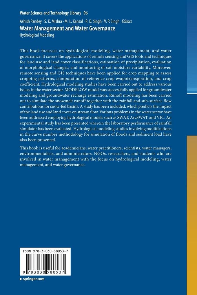 Weitere Ansicht: Water Management and Water Governance