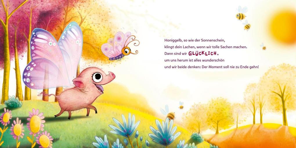 Weitere Ansicht: Rosalein Schmetterschwein: Mein schönstes Gefühl bist du! | Steffi Hahn