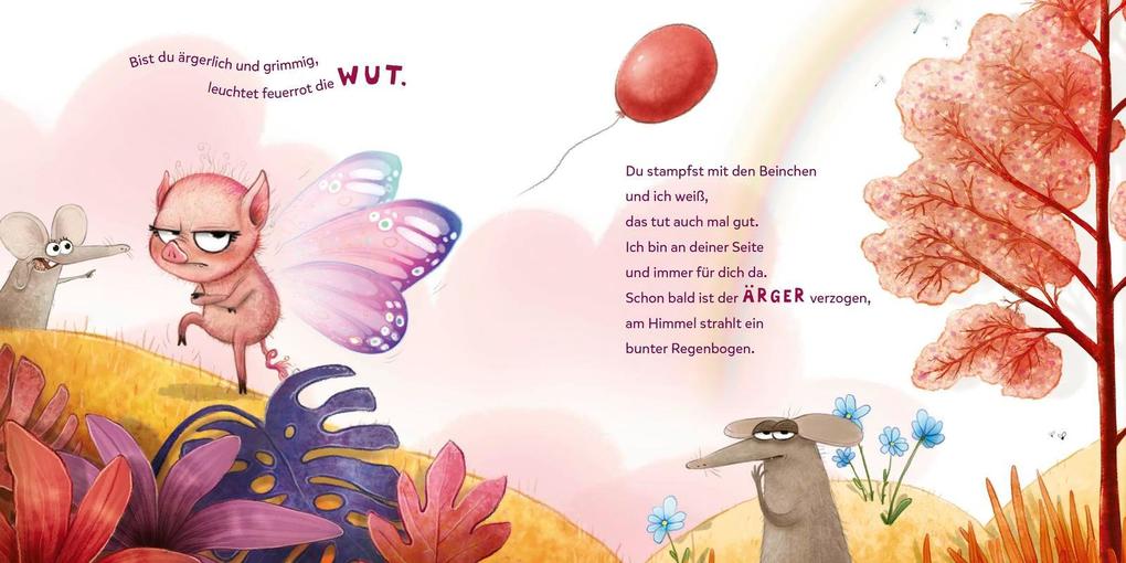 Weitere Ansicht: Rosalein Schmetterschwein: Mein schönstes Gefühl bist du! | Steffi Hahn