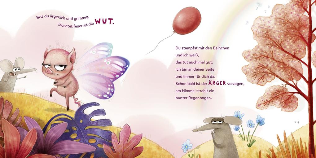 Weitere Ansicht: Rosalein Schmetterschwein: Mein schönstes Gefühl bist du! | Steffi Hahn