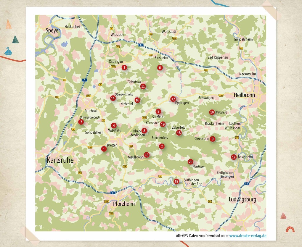 Weitere Ansicht: Kraichgau. Wandern für die Seele | Birgit Jennerjahn-Hakenes