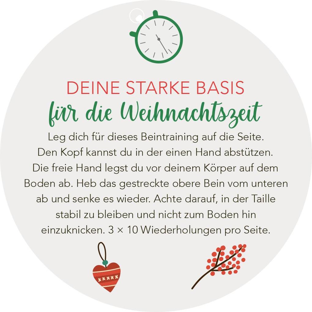 Weitere Ansicht: Adventskalender in der Dose. Fit im Advent