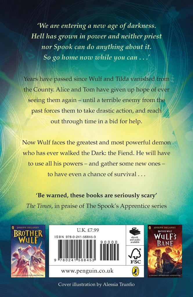 Weitere Ansicht: Brother Wulf: The Last Spook | Joseph Delaney