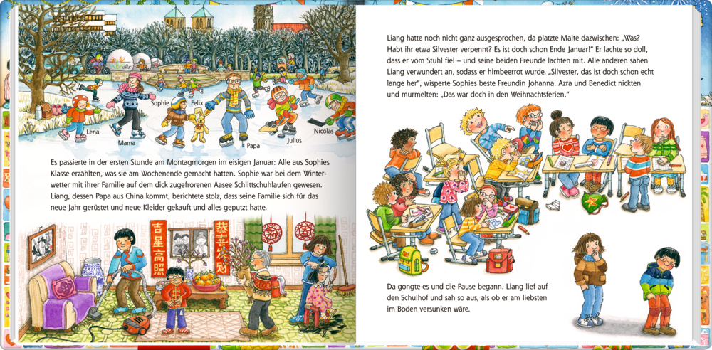 Weitere Ansicht: Felix feiert Feste in aller Welt | Annette Langen